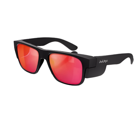 Safestyle Fusions Mirror Red Black