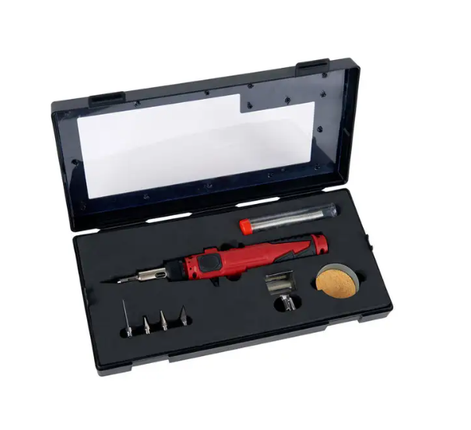 Hot Devil Soldering Iron & Blow Torch Slimline Kit - 9 Piece