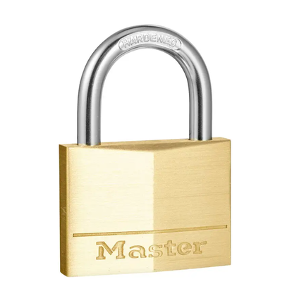 Master Lock Padlock Brass 60 x 25MM