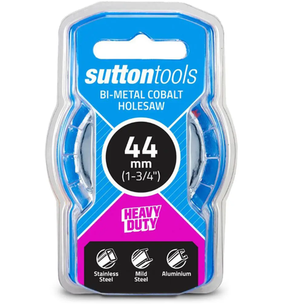 Holesaw Bi-Metal Cobalt M42 44MM 1.3/4