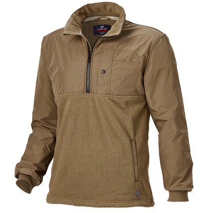 Hammer + Field Textured Spliced Sweater Earth