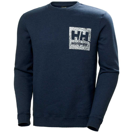 Helly Hansen Graphic Sweatshirt Navy Melange