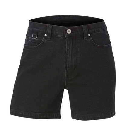 Hammer + Field Denim Stretch Short Black