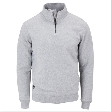 Helly Hansen Oxford Half Zip Sweatshirt Grey Melange