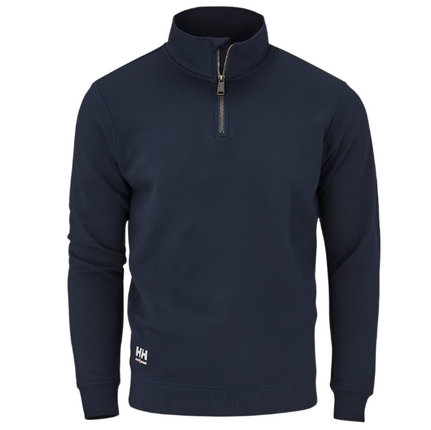 Helly Hansen Oxford Half Zip Sweatshirt Navy