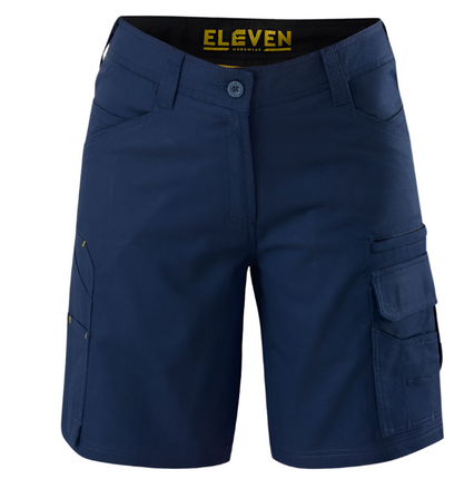 Eleven Workwear Women’S Aerocool Ripstop Work Short Navy