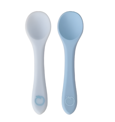 Plum Silicone Spoon Set Powder Blue 2PK