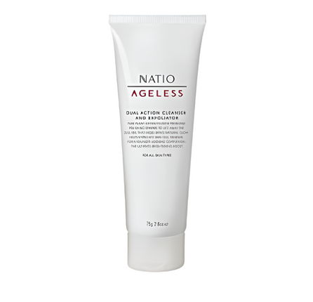 Natio Ageless Dual Action Cleanser And Exfoliator