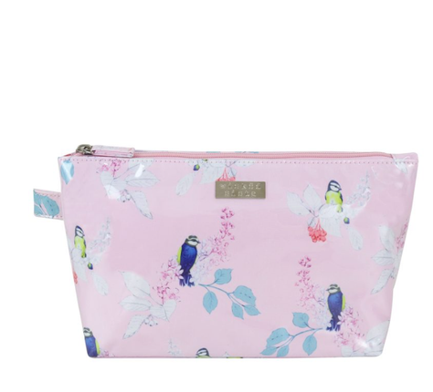Wicked Sista Wonderland Pink Large Luxe Cosmetic Bag