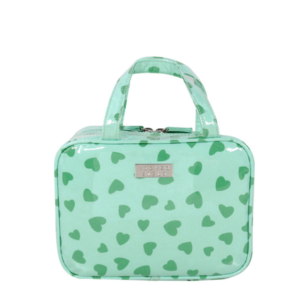 Wicked Sista Dancing Hearts Med Hold All Cosmetic Bag