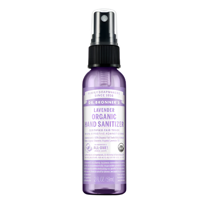 Dr Bronner Hand Sanitiser Lavender 59ML