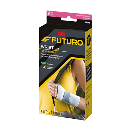 Futuro Her Slim Silhouette Wrist Support Left