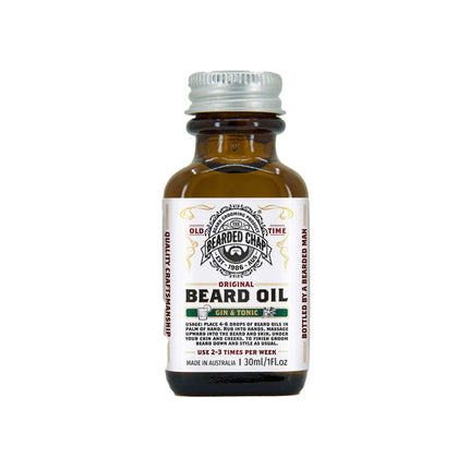 The Bearded Chap Gin & Tonic Beard Oil 30ml