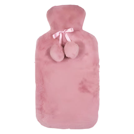 Wicked Sista Faux Fur Hot Water Bottle With Cover Plum