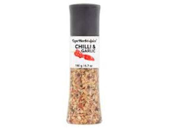 Cape Herb and Spice Chilli and Garlic Grinder Seasoning Blend 190G