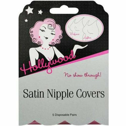 Hollywood Satin Nipple Covers - OhYouLuckyDuck.com.au