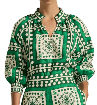 Zoe Kratzmann Inspire Top In Parrot Scarf Print