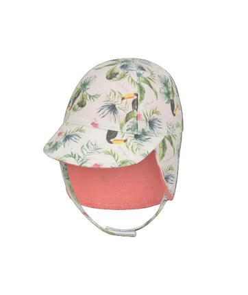 Millymook Baby Girls Legionnaire Sun Hat Kiki Cream Large