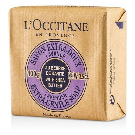 Loccitane - Shea Butter Extra Gentle Soap - Lavender(100G/3.5Oz) - OhYouLuckyDuck.com.au