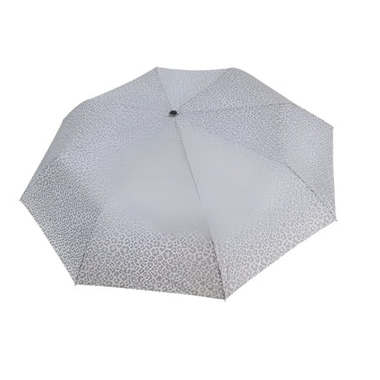 Wicked Sista Compact Umbrella Watercolour Leopard