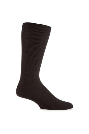 Iomi Mens Oedema Ex/Wide Socks Black Size 9-11