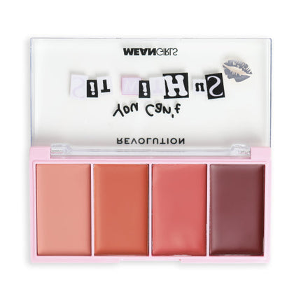 Revolution Mean Girls Cream Blush Palette On Wednesdays We Wear Cream Blush