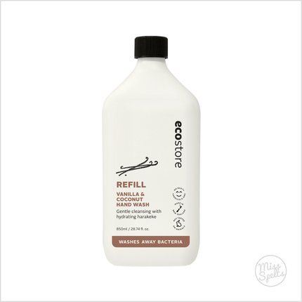 Ecostore Vanilla & Coconut Hand Wash Refill 850mL