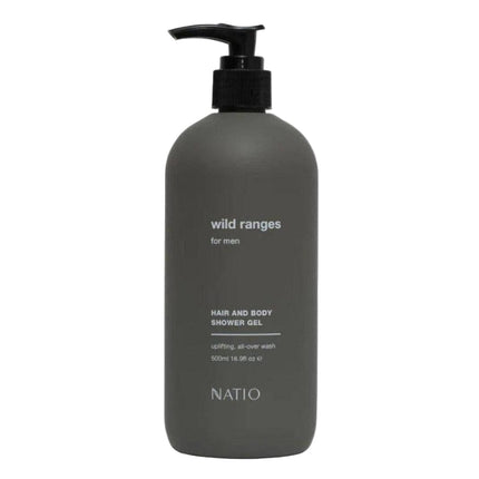 Natio Wild Ranges For Men Hair And Body Shower Gel 500ML