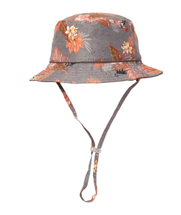 Kooringal Boys Bucket Hat Trey Charcoal Large