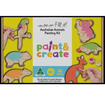 Artico Paint & Create Kit Australian Animals
