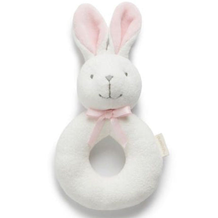 Purebaby Bunny Rattle 14cm