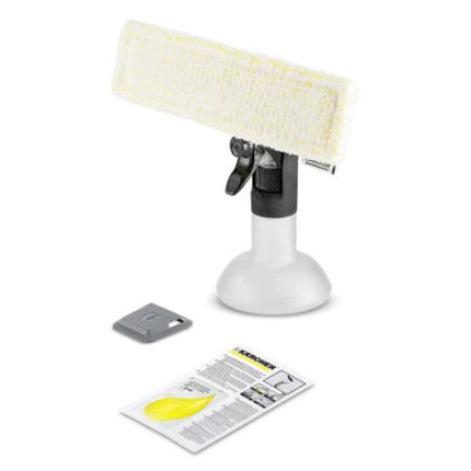 Karcher Spray Bottle and Microfiber Cloth For Window Vacuum Premium Range