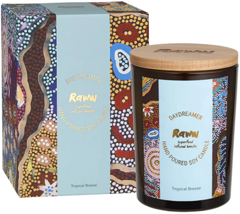 RAWW Tropical Breeze Scented Candle