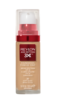 Revlon Age Defying 3X Foundation Soft Beige