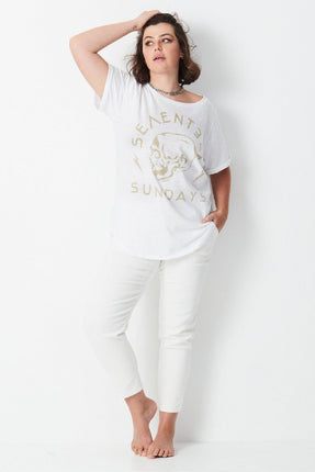 17 Sunday Rider Classic Cotton Tee Shirt
