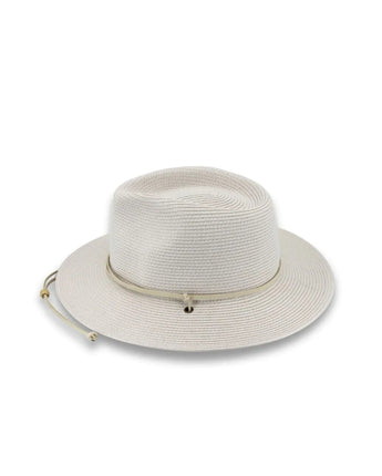 Ace of Something Jody Fedora Hat in Ivory 60CM