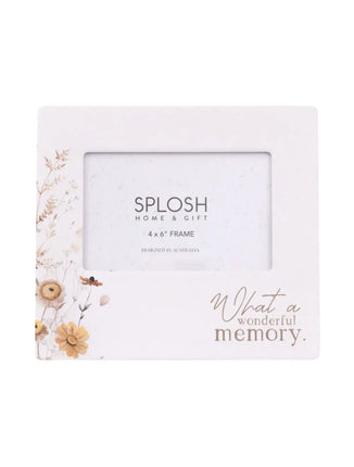 Splosh Rustic Meadow Ceramic Photo Frame 10 x 15CM