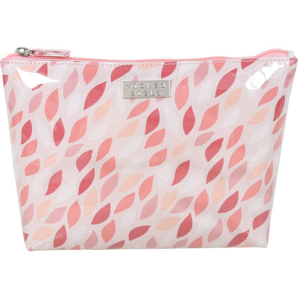 Wicked Sista Coral Leaves A Line Soft Cosmetic Bag Medium