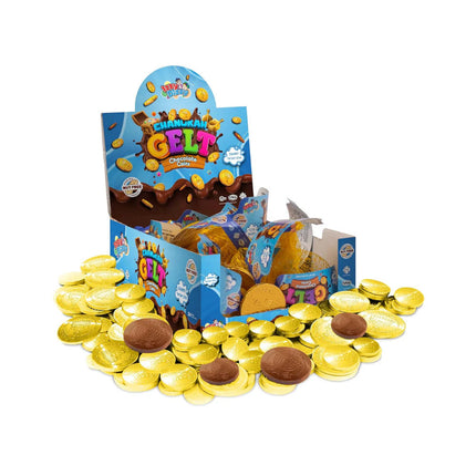 Izzy Dizzy Milk Chocolate Coins Party Favour Box 24 Pack 720G