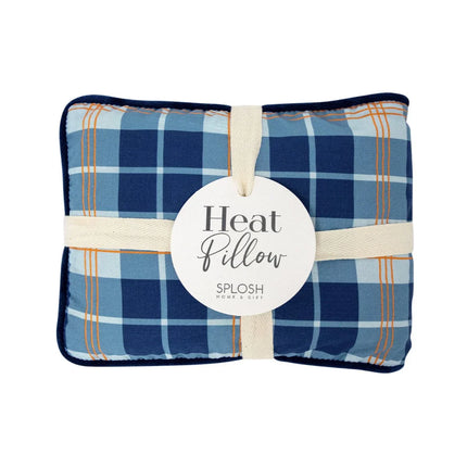 Splosh Microwavable Wellness Gingham Heat Pillow
