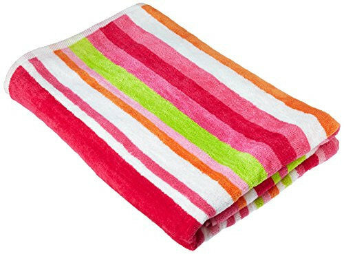 Bubba Blue Seaside Hooded Towel for Baby Girls Absorbent Cotton 75cm x 75cm