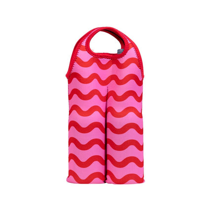 Splosh Summer Waves Neoprene Insulated Wine Cooler Bottle Holder 2 34CM