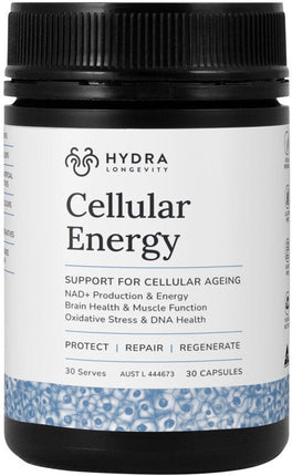 Hydra Longevity Cellular Energy 30 Caps