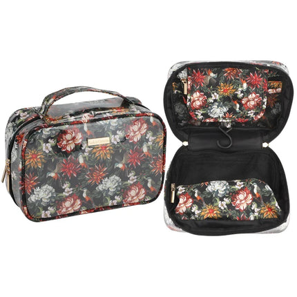 Lulu Grace Toiletry Bag In Paradise Bliss 27X7X 14CM