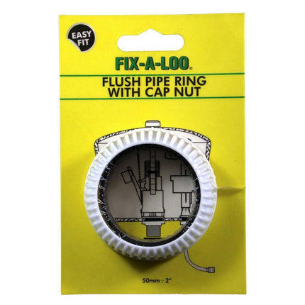 Fix-A-Tap Flush Pipe Ring With Cap Nut 50mm 2"
