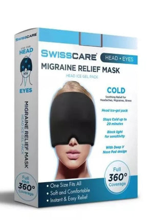 Swisscare Migraine Mask Head And Eyes Cold Pack