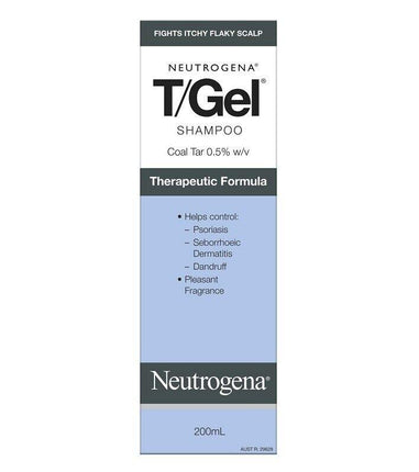 Neutrogena T Gel Therapeutic Shampoo Coal Tar 200mL