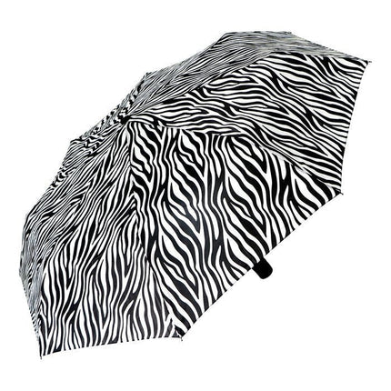 Brellerz Basic Folding Umbrella Zebra Print