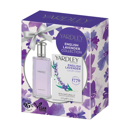 Yardley English Lavender Beauty EDT 125ML And Luxury Bar Soap 100G Gift Set