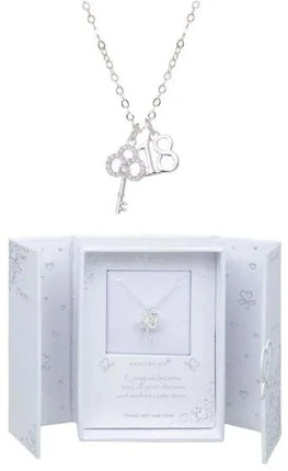 EQLB 18th Birthday Keepsake Necklace Pendant Jewellery Gift